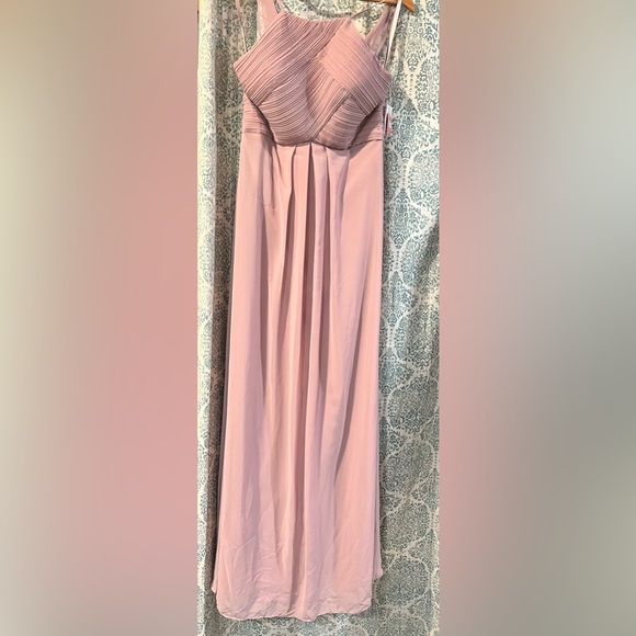 Kennedy Blue Dusty Rose Gown Homecoming Prom Wedding - Picture 8 of 9